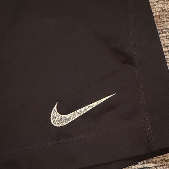 ✨✨Nike Black Shorts with Yellow Band - Picture 2 of 4